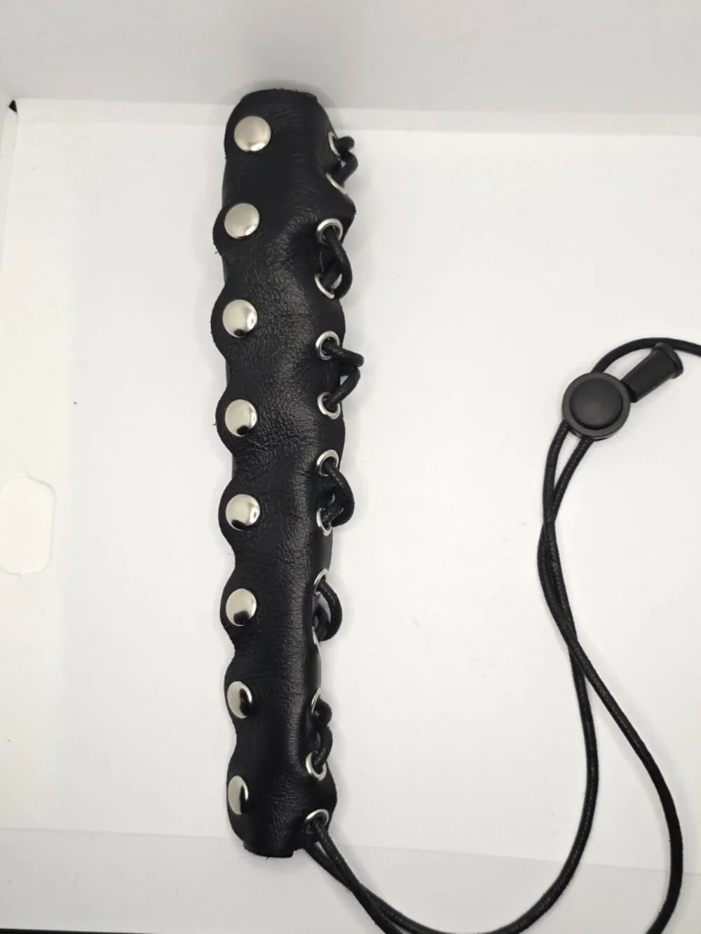 The Original Hair Glove Black Leather 8